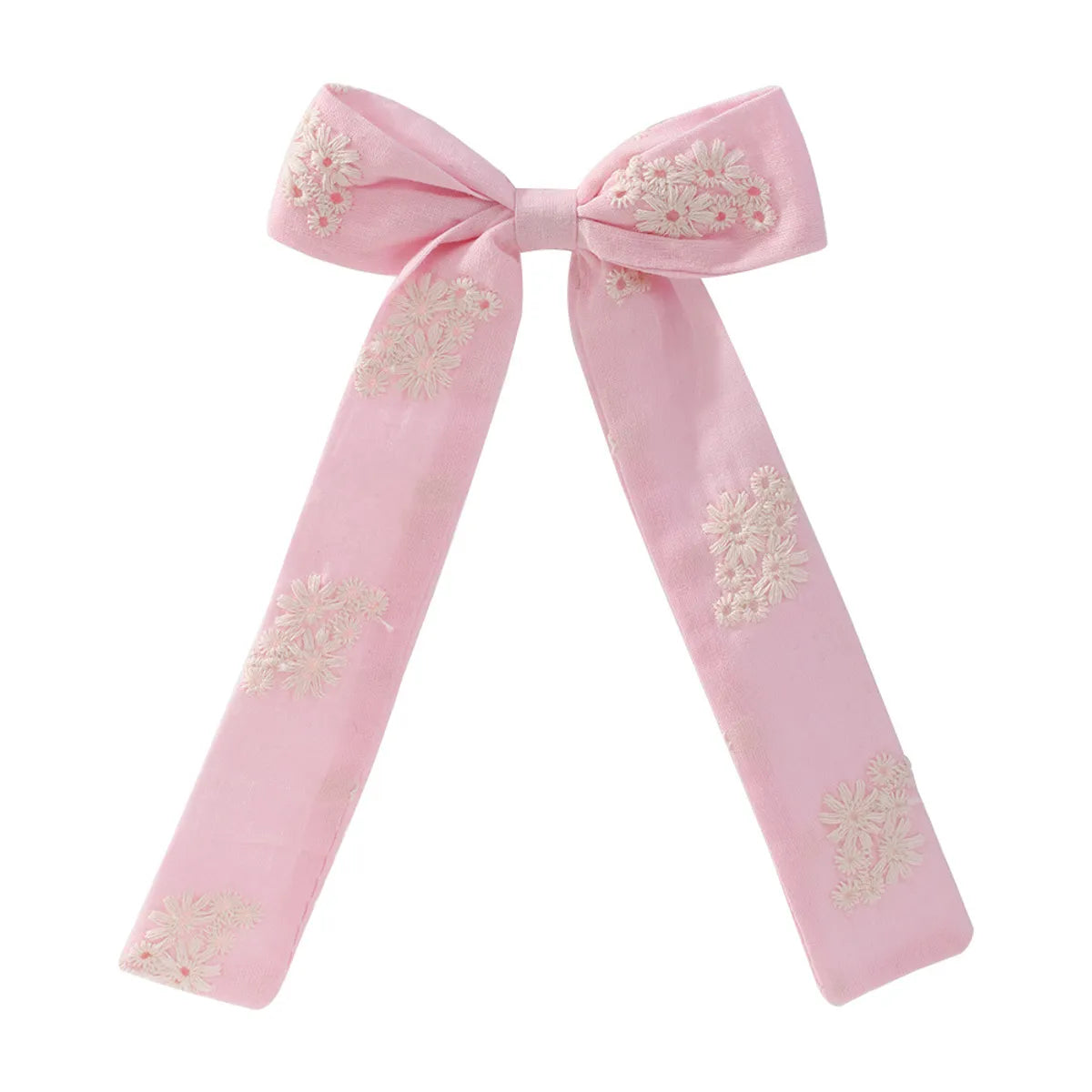 Kid'S Cute Flower Bow Knot Cloth Hair Clip