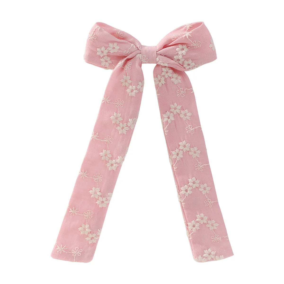 Kid'S Cute Flower Bow Knot Cloth Hair Clip