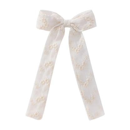 Kid'S Cute Flower Bow Knot Cloth Hair Clip