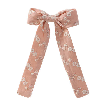 Kid'S Cute Flower Bow Knot Cloth Hair Clip