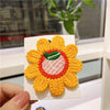 Kid'S Cute Simple Style Sun Fruit Cloth Knit Hair Tie