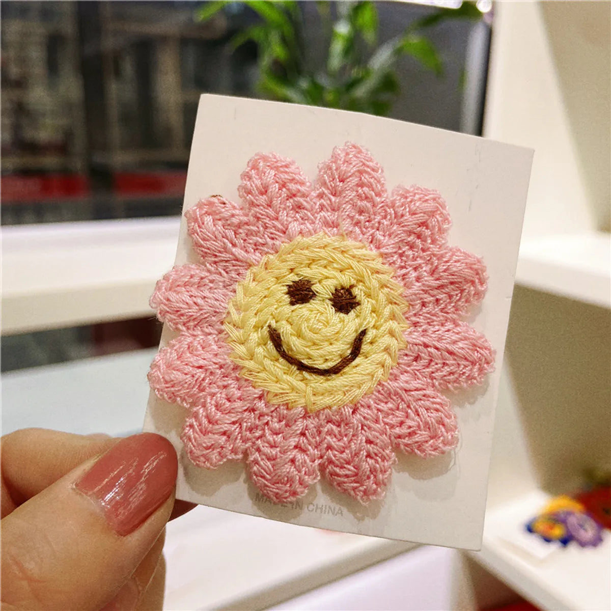 Kid'S Cute Simple Style Sun Fruit Cloth Knit Hair Tie