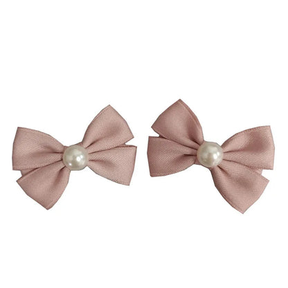 Kid'S Cute Sweet Bow Knot Ribbon Hair Clip