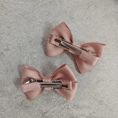 Kid'S Cute Sweet Bow Knot Ribbon Hair Clip