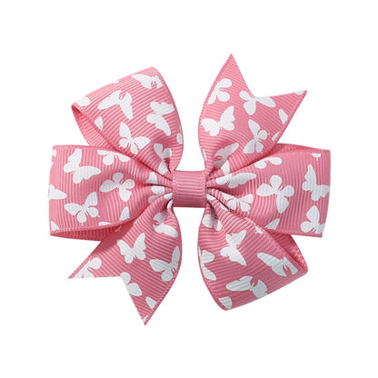 Kid'S Sweet Bow Knot Daisy Polyester Hair Clip