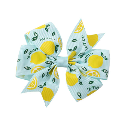 Kid'S Sweet Bow Knot Daisy Polyester Hair Clip