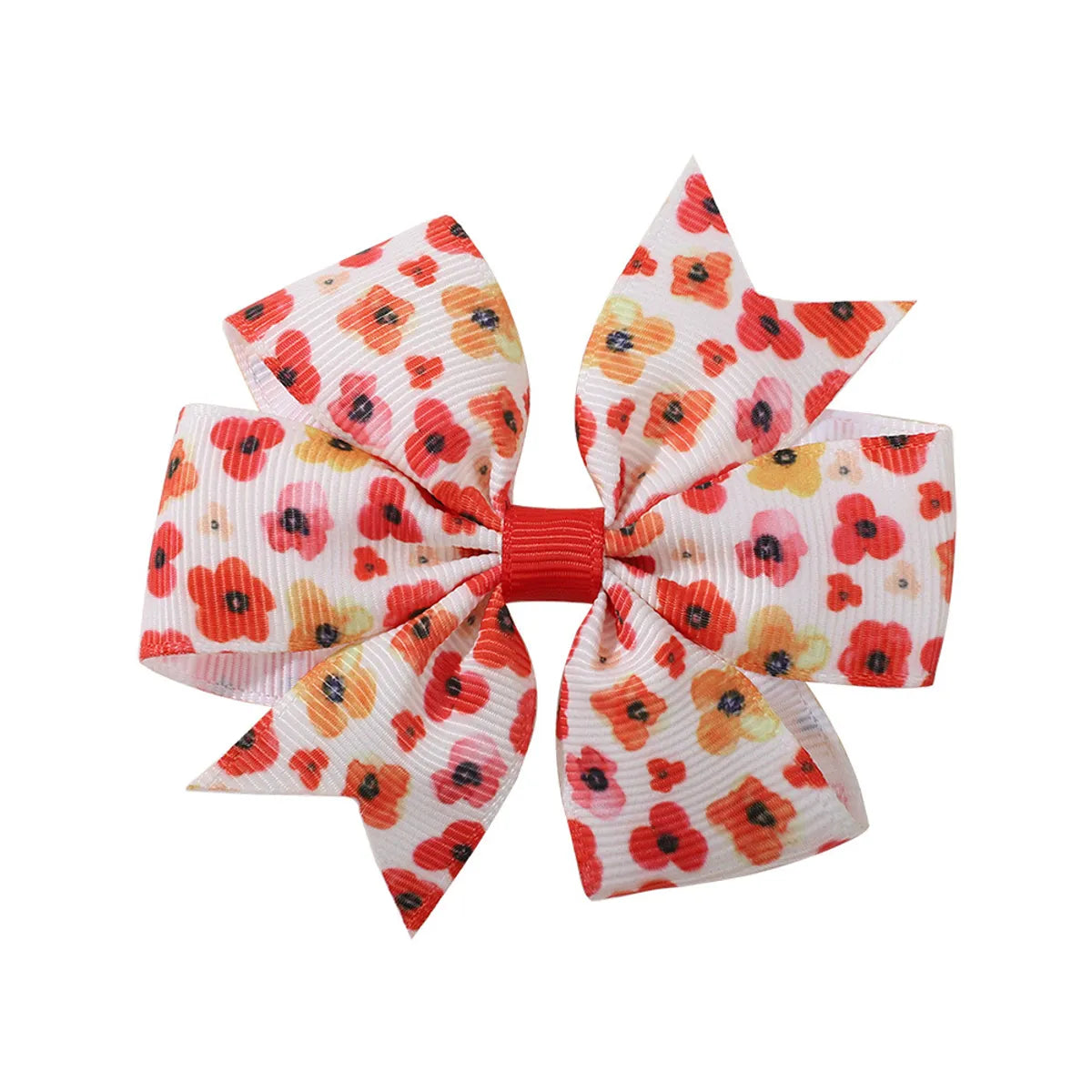 Kid'S Sweet Bow Knot Daisy Polyester Hair Clip