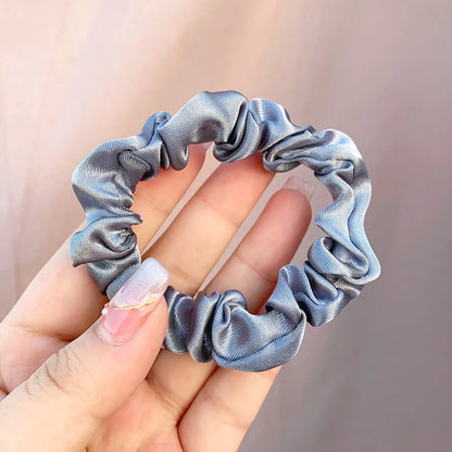 Unisex Simple Style Commute Solid Color Cloth Hair Tie