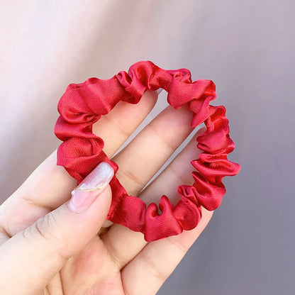 Unisex Simple Style Commute Solid Color Cloth Hair Tie