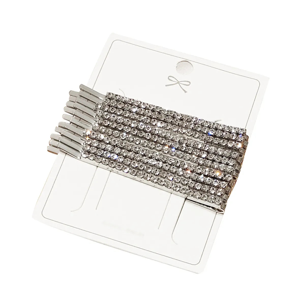 Korea Alloy Rhinestone Hair Clip Set