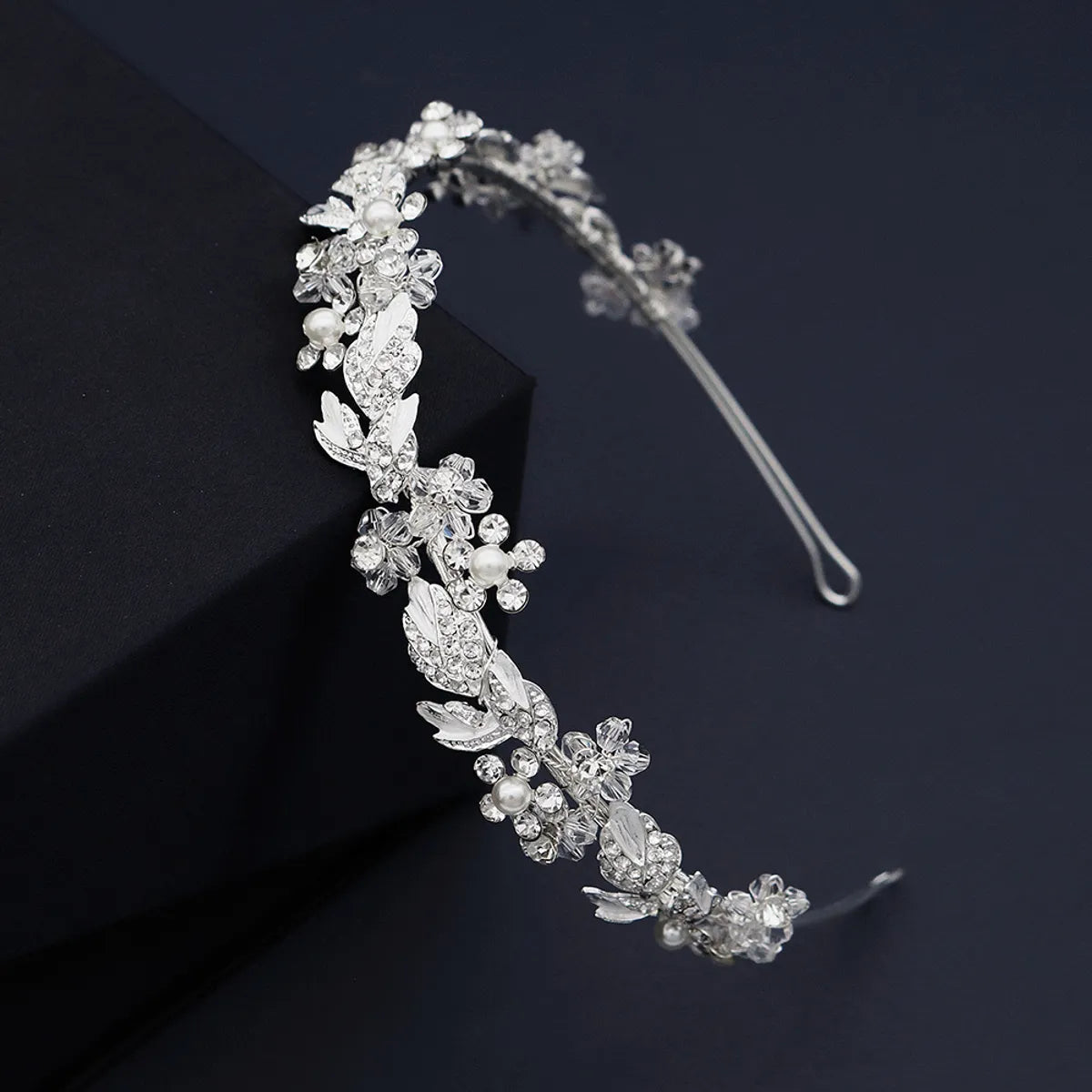 Korean Bride Photo Jewelry Enamel Crystal Fairy Handmade Forest Flowers Headband Stage Performance Wholesale Nihaojewelry