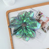 Korean Bright Silk Organza Hair Scrunchies