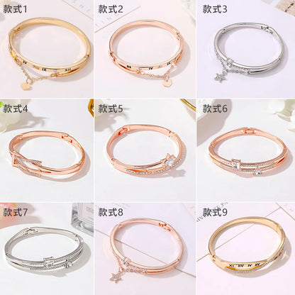 Korean Fashion Best Selling Bracelet Temperament Wild Love Geometric Bracelet Fashion Watch Wholesale