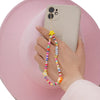 Korean Fashion Flower Smiling Face Pearl Anti-Lost Mobile Phone Lanyard