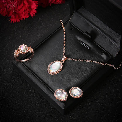 Fashion Geometric Alloy Plating Pendant Necklace