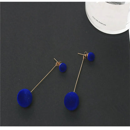 Korean Fashion Hair Ball Earrings