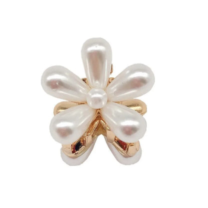 Korean Fashion Pearl Flower Hairpin