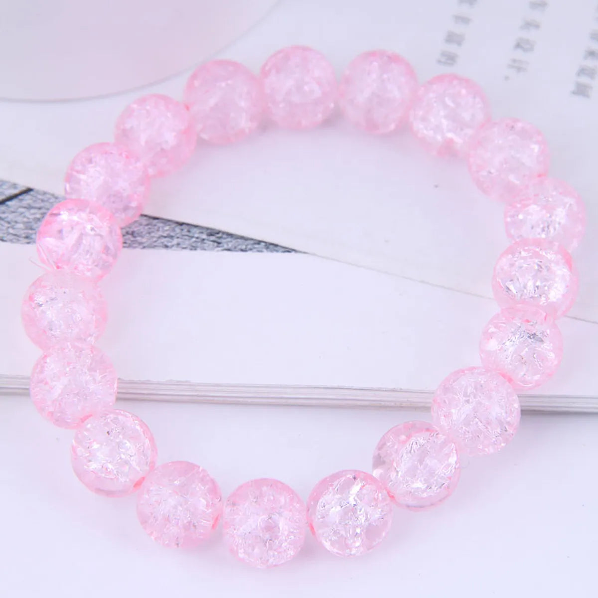 Korean Fashion Sweet Crystal Glass Beads Fashion Personality Female Bracelet Wholesale