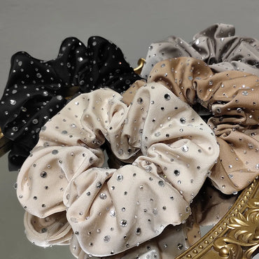 Korean Flashing Diamond Hair Scrunchies Wholesale Nihaojewelry