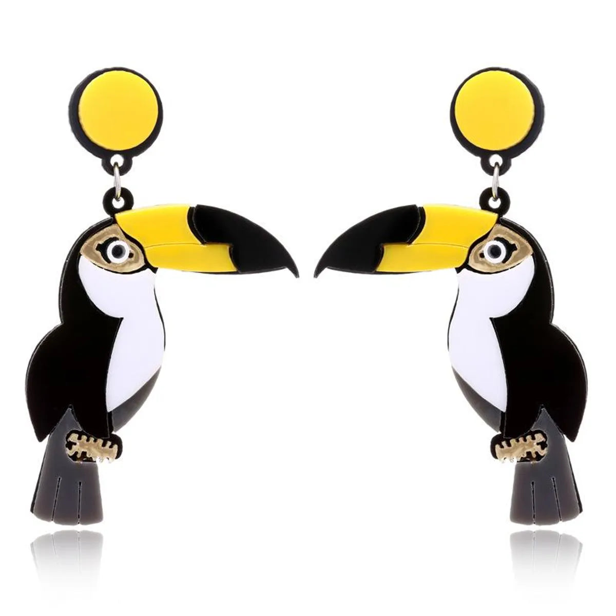 Fashion Geometric Plating Alloy No Inlaid Earrings Ear Studs