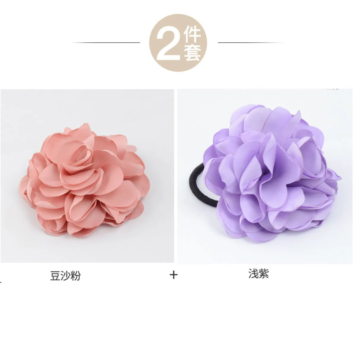 Korean New Fashion Wild Simulation Rose Cheap Scrunchies Wholesale