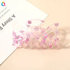 Qiyue Korean Style Summer Fresh Texture Plastic Hairpin Fruit Head Clip Cute Girl Heart Back Head Hair Claw Headdress