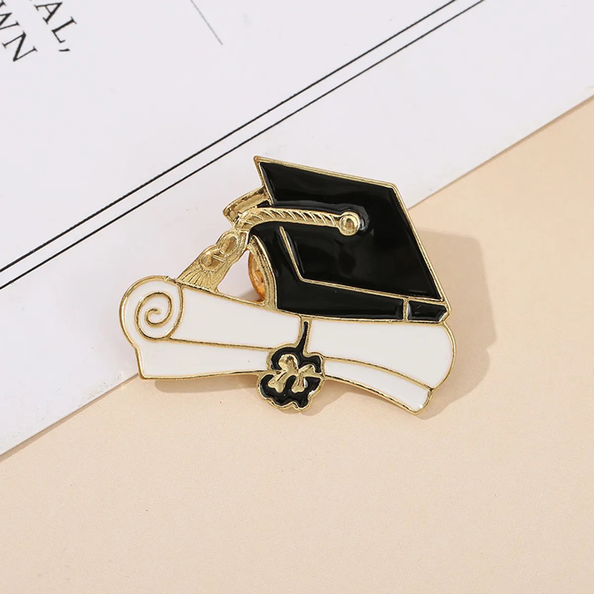 Korean Style Heart Shape Alloy Enamel Women'S Brooches