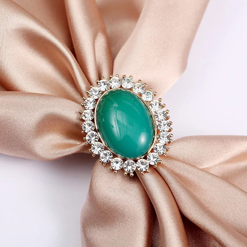 Korean Style Number Flower Butterfly Imitation Pearl Alloy Crystal Enamel Inlay Artificial Gemstones Women'S Brooches