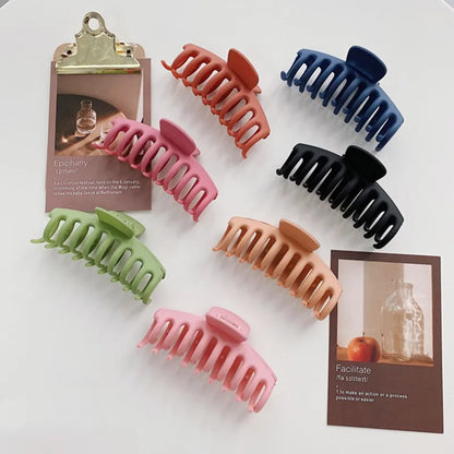 Korean Sweet Shark Hairpin Catching Clip Large Back Head Clip Wholesale Nihaojewelry