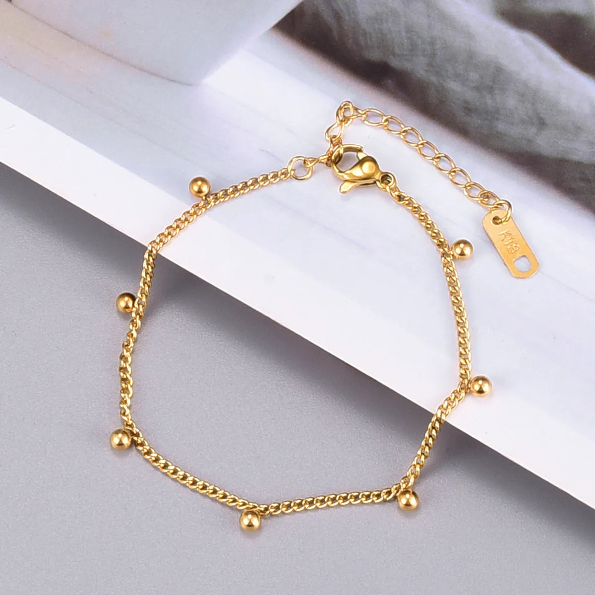 Korean Titanium Steel Single Layer Bracelet Wholesale