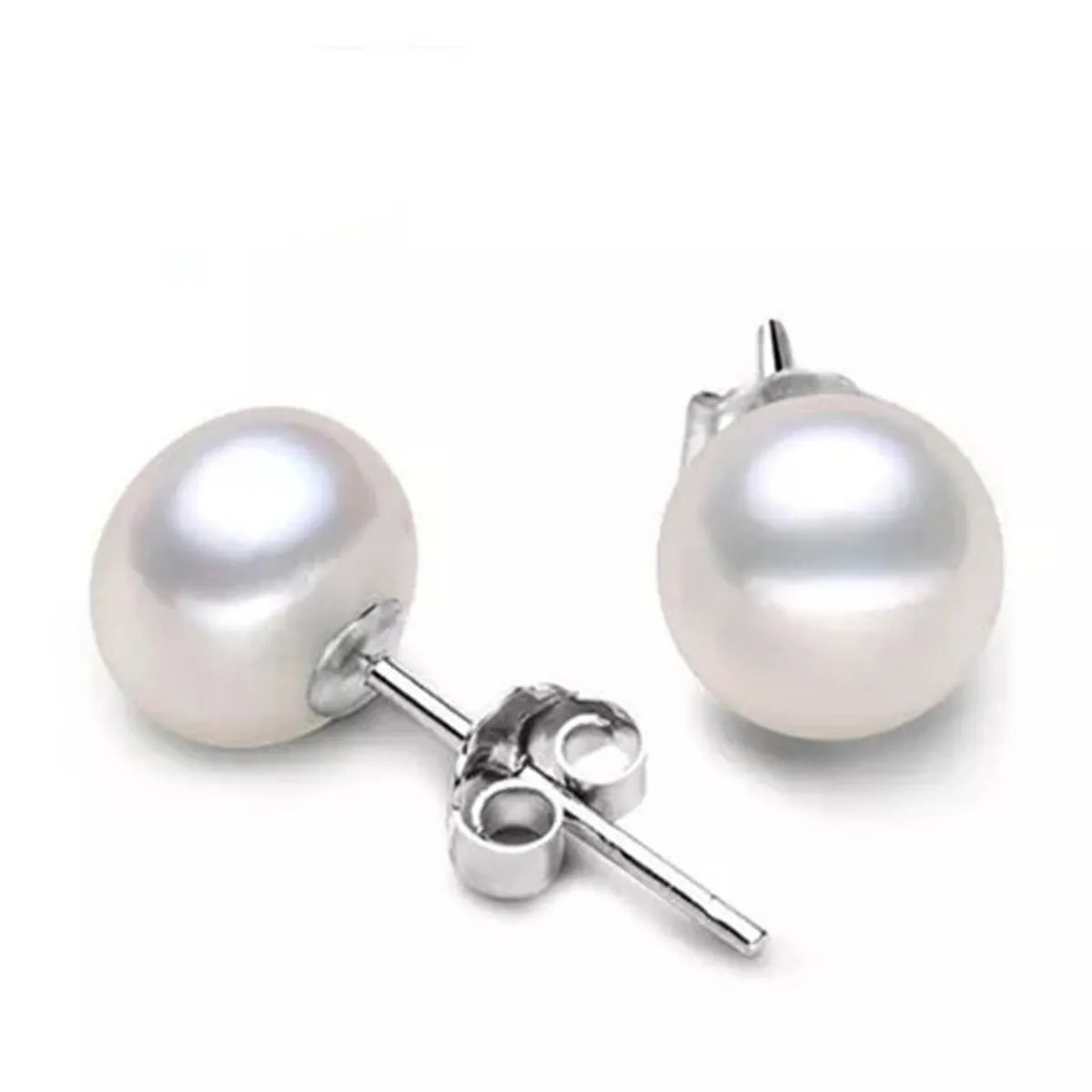 Korean Version Pearl Earrings Cupronickel Temperament Pearl Ear Jewelry Wholesale