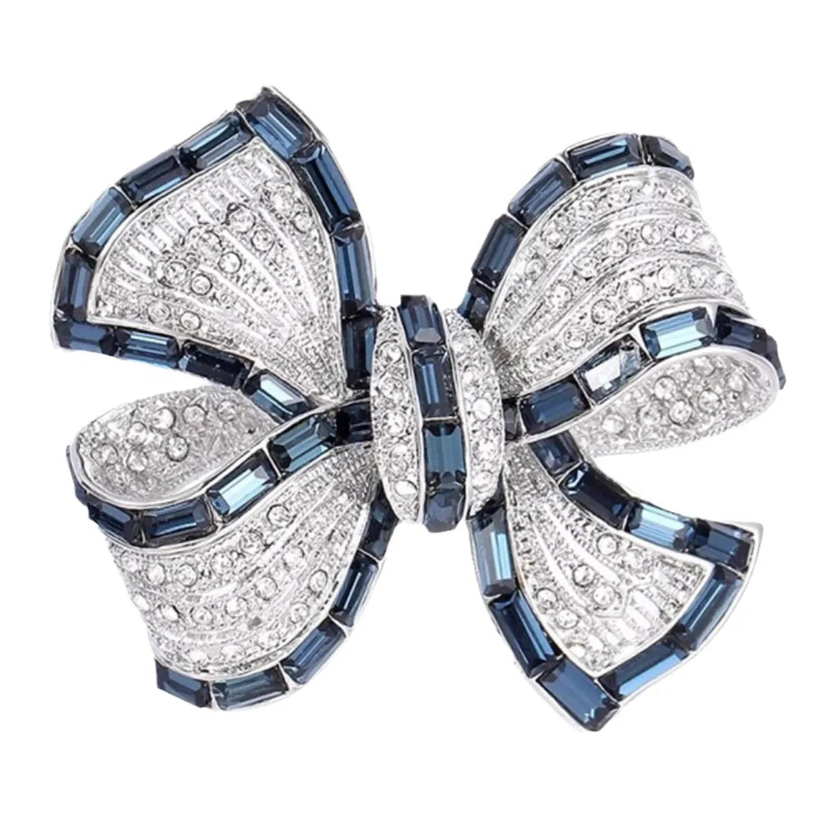 Lady Bow Knot Alloy Inlay Artificial Pearls Women'S Brooches