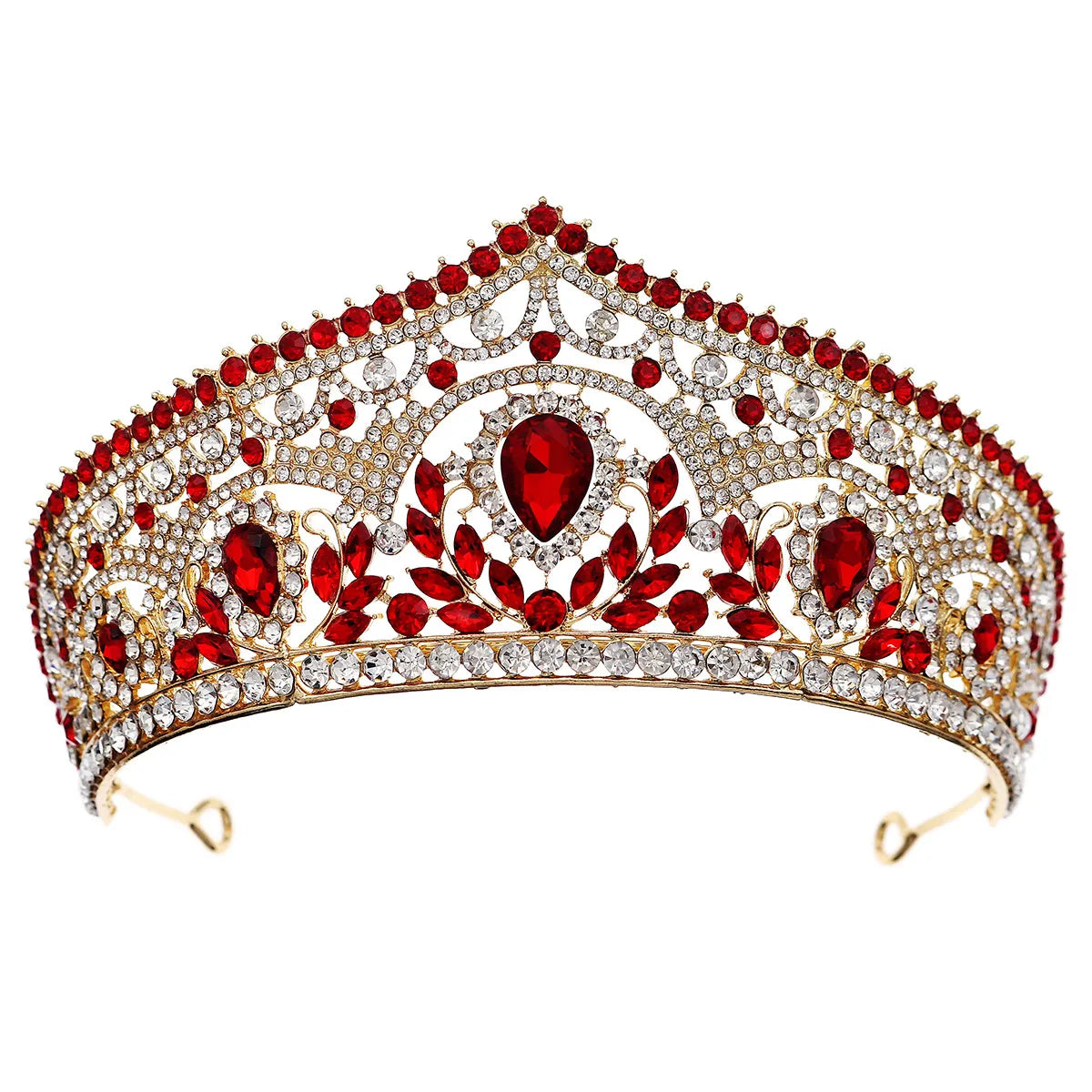 Lady Bridal Shiny Crown Alloy Diamond Crown