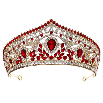 Lady Bridal Shiny Crown Alloy Diamond Crown