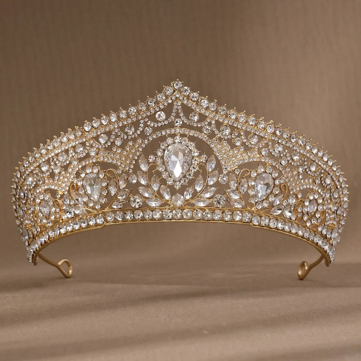 Lady Bridal Shiny Crown Alloy Diamond Crown