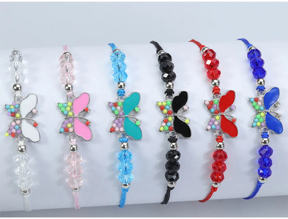 Lady Butterfly Jade Line Women'S Bracelets