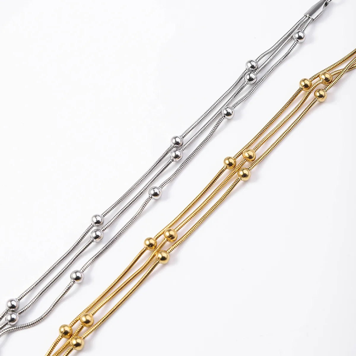 Lady Geometric Titanium Steel Bracelets In Bulk