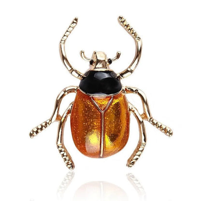 Lady Insect Alloy Enamel Unisex Brooches