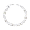 Lady Modern Style Classic Style Geometric Rhinestones 304 Stainless Steel Imitation Pearl Resin Wholesale Bracelets