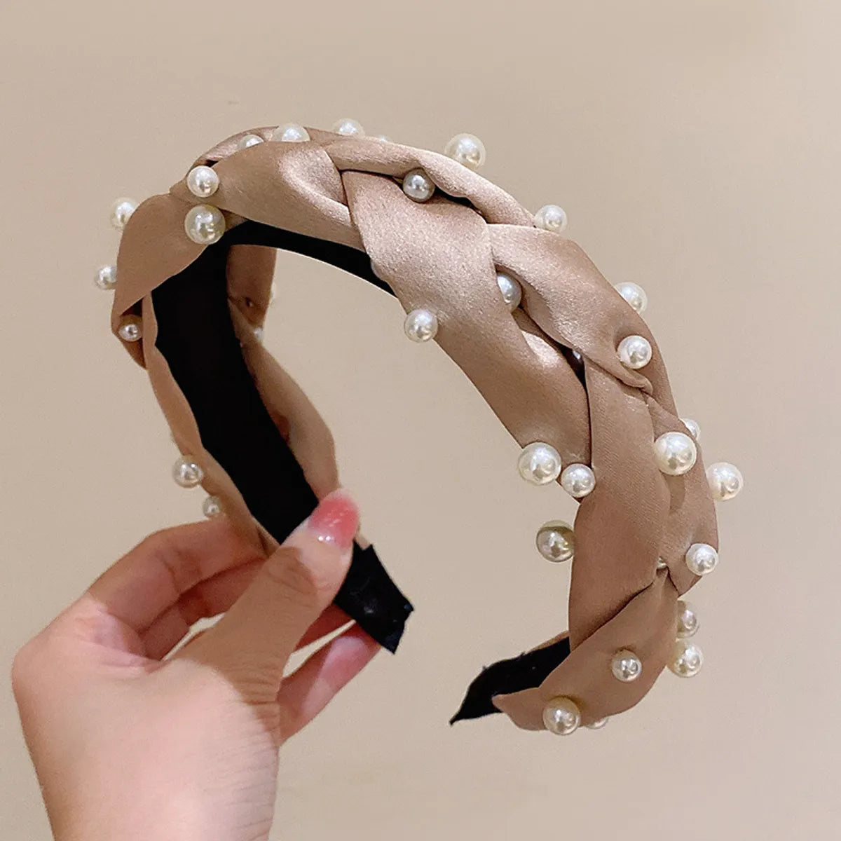 Lady Pearl Cloth Hair Band