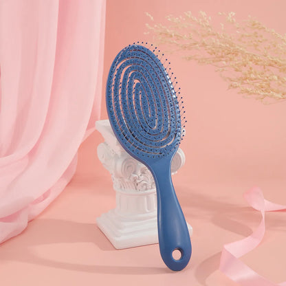 Lady Solid Color Plastic Hair Combs