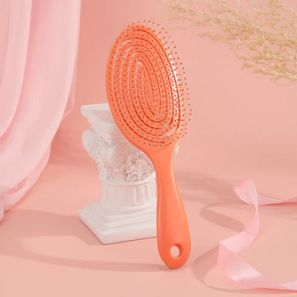 Lady Solid Color Plastic Hair Combs