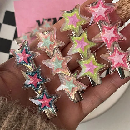 Lady Star Plastic Hair Clip