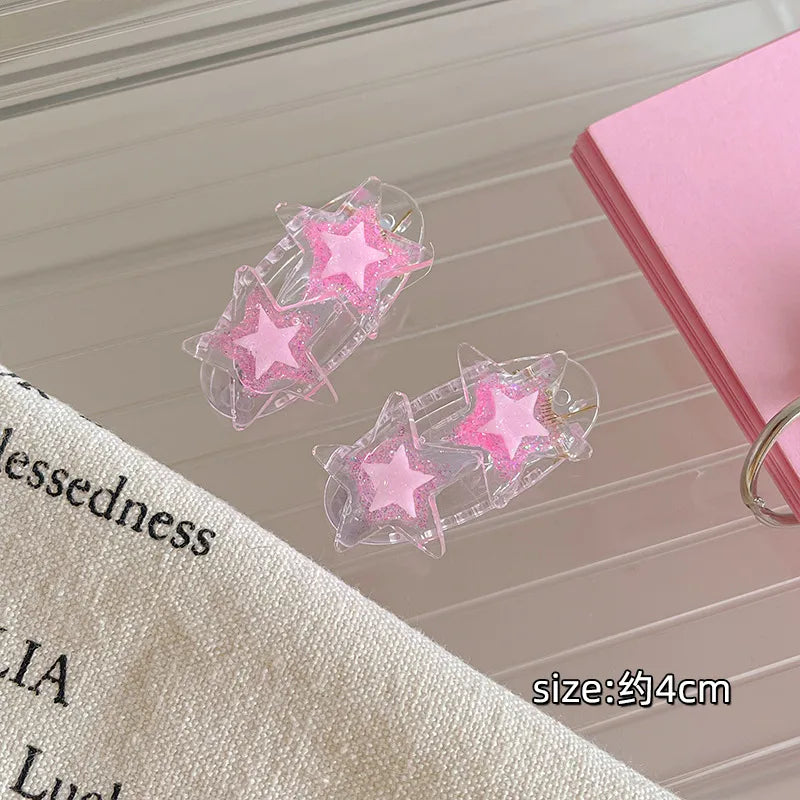 Lady Star Plastic Hair Clip