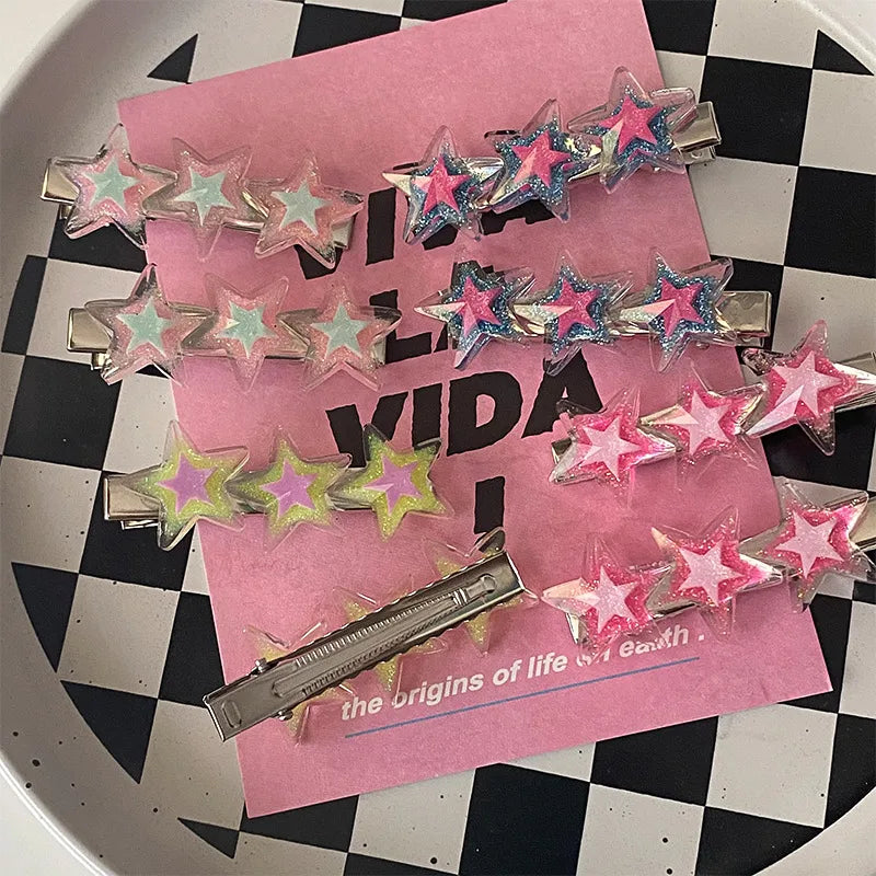 Lady Star Plastic Hair Clip