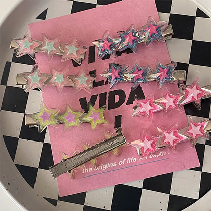 Lady Star Plastic Hair Clip