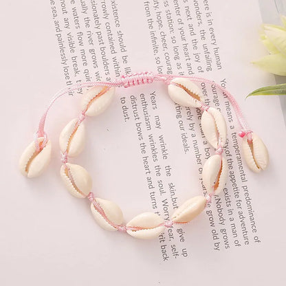 Lady Starfish Shell Seed Bead Shell Wholesale Bracelets