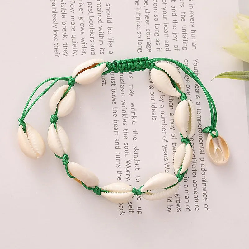 Lady Starfish Shell Seed Bead Shell Wholesale Bracelets