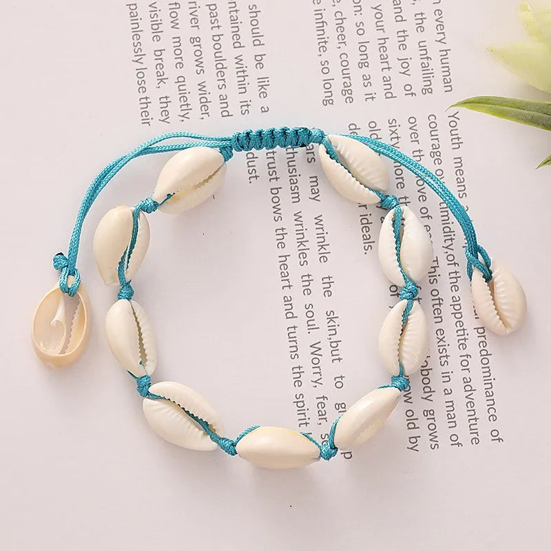 Lady Starfish Shell Seed Bead Shell Wholesale Bracelets