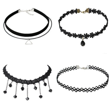 Lady Streetwear Cool Style Geometric Alloy Cloth Wholesale Choker